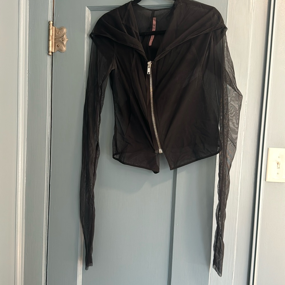 Rick Owens tulle jacket